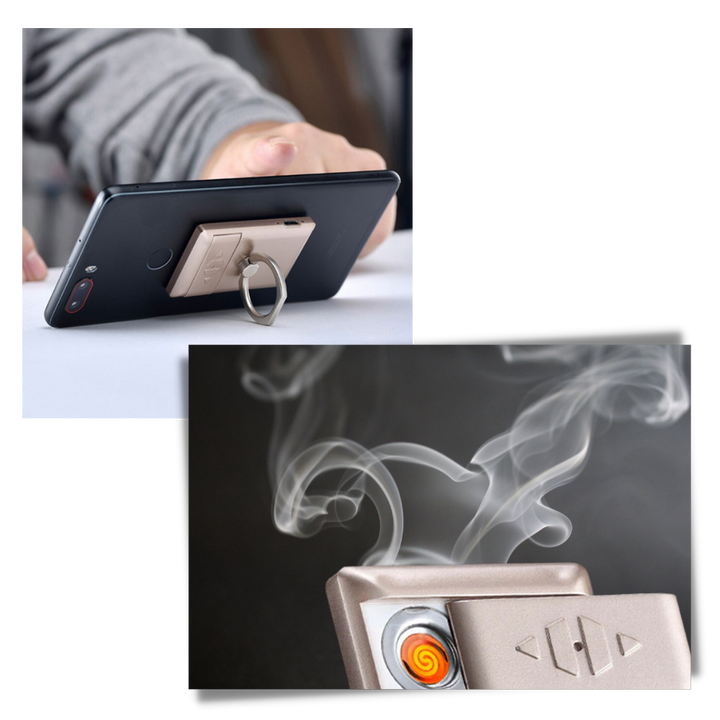 Telefonring med lighter