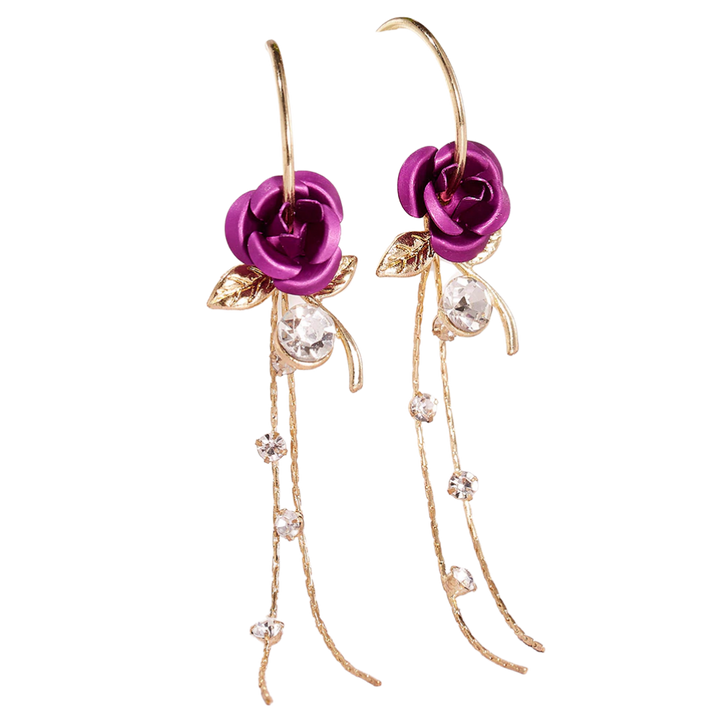 Rose øredobber