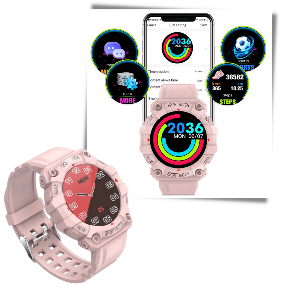 Sport smart klokke