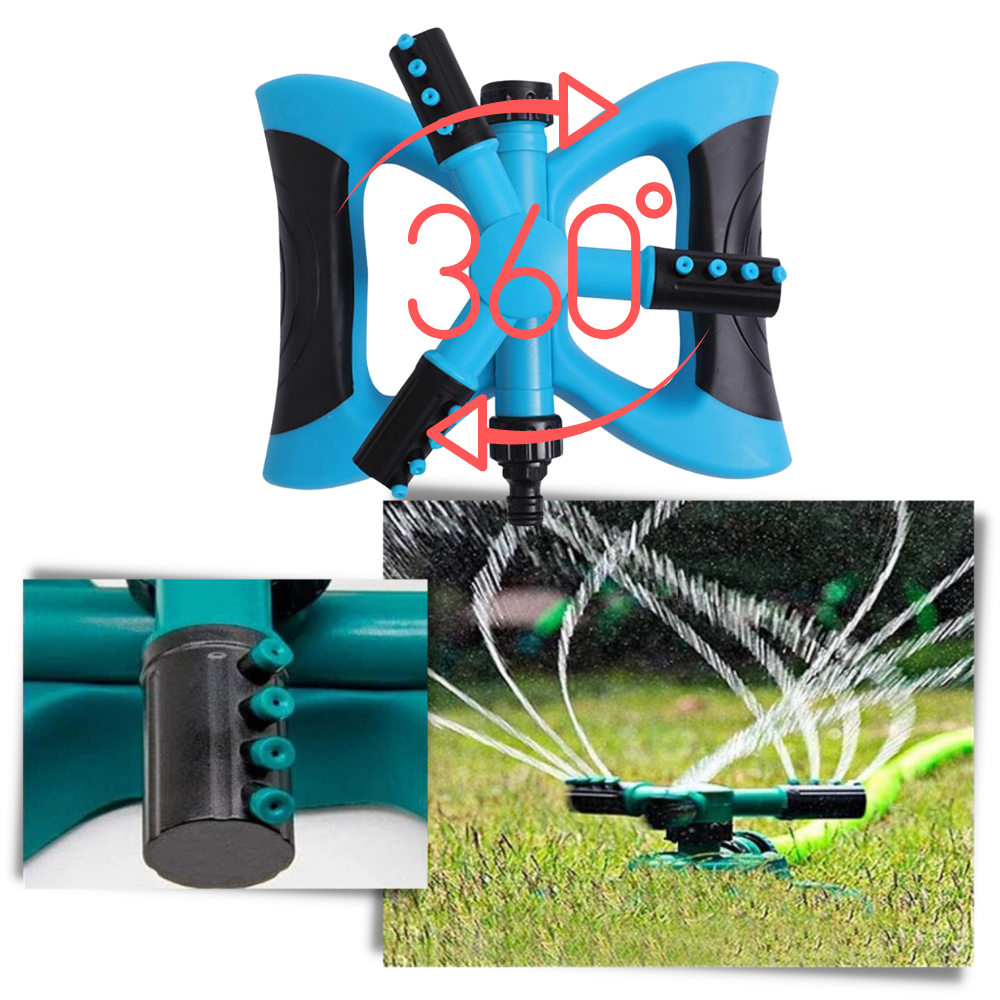 Justerbart 360° sprinklerhode