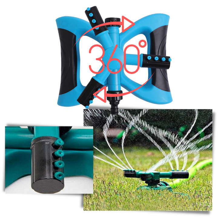 Justerbart 360° sprinklerhode