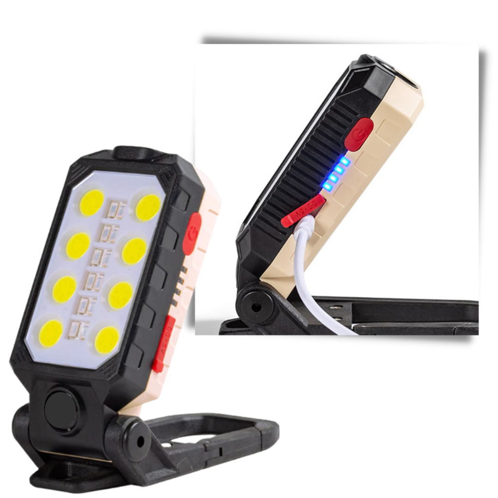 Justerbar vanntett LED-lommelykt