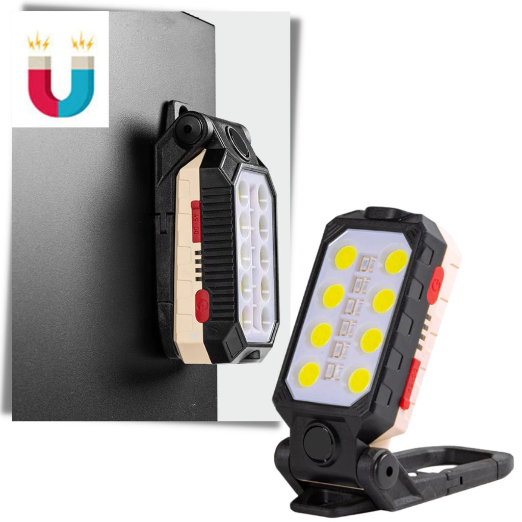 Justerbar vanntett LED-lommelykt