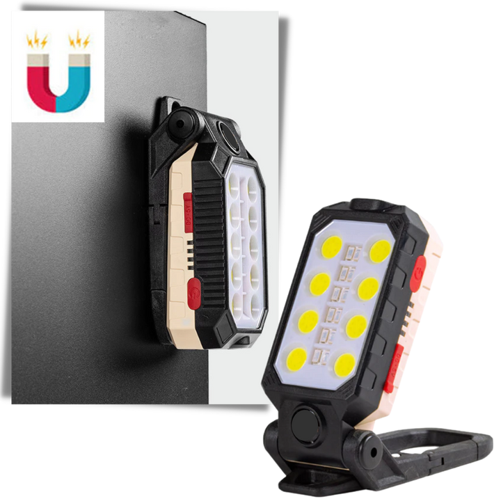 Justerbar vanntett LED-lommelykt