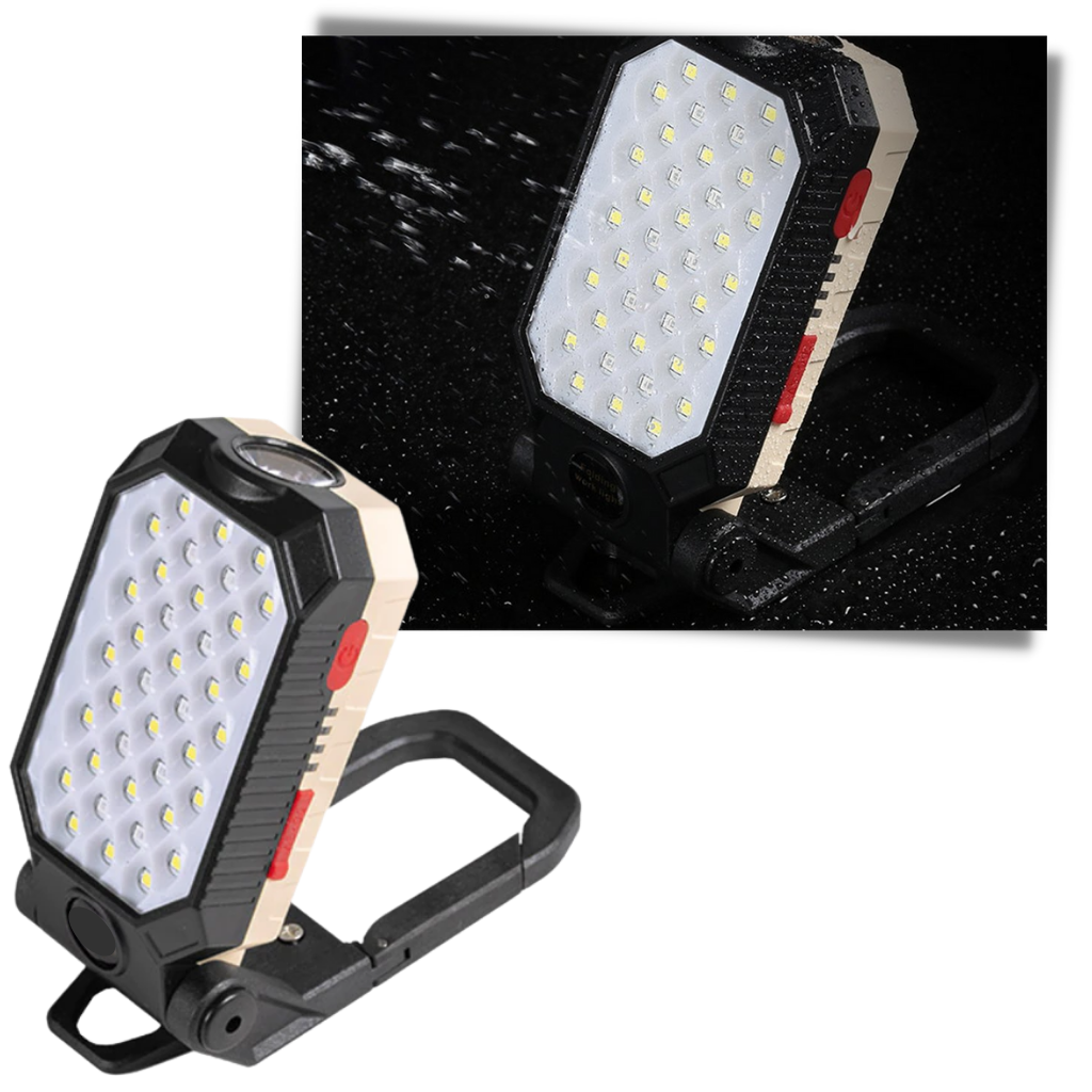 Justerbar vanntett LED-lommelykt