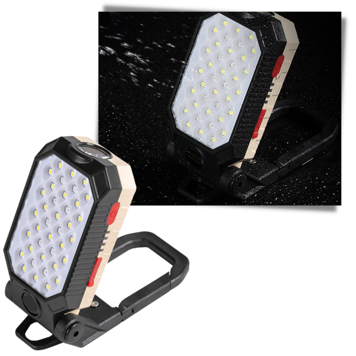 Justerbar vanntett LED-lommelykt
