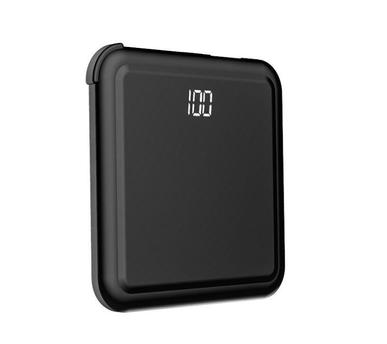 Skanto | Tinier & Thinner Solenergi Power Bank med 3-i-1 Skjult Kabel