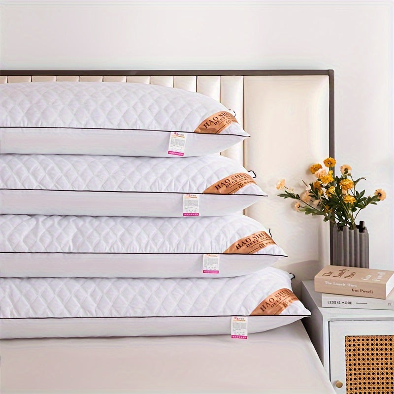 LuxurySoft - Ekstra Lang Hypoallergenisk Pute for Rygg- og Side-sovende, Myk og Pustende, Maskinvaskbar | Skanto