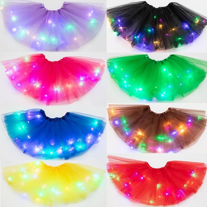 Skanto | Magisk & Glødende LED Tulle Skirt