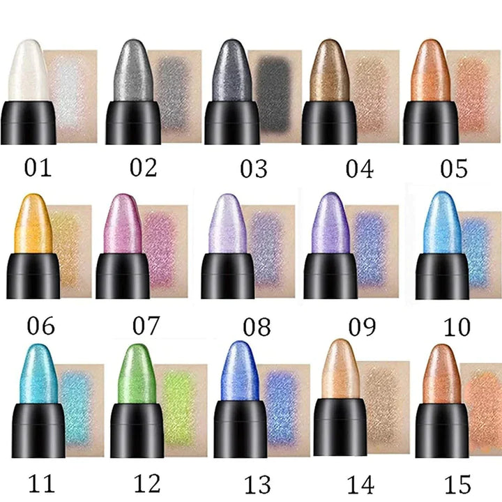 Skanto | 15 Farge Highlighter Øyeskygge Stick