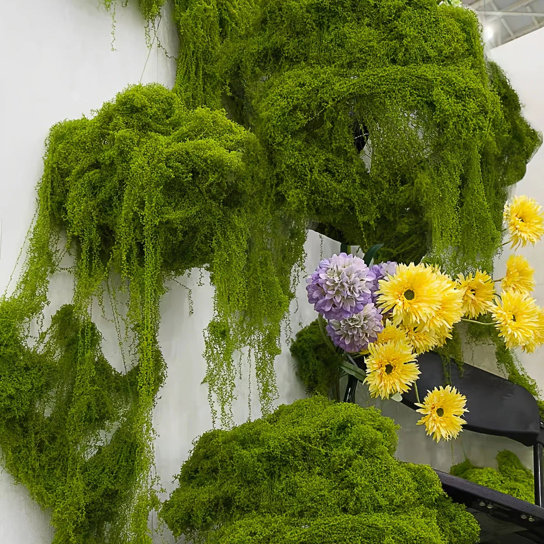 Skanto | Kunstig Mose for Landskapsforming – Mose og Blomster for Dekorasjon og Blomsterbinding