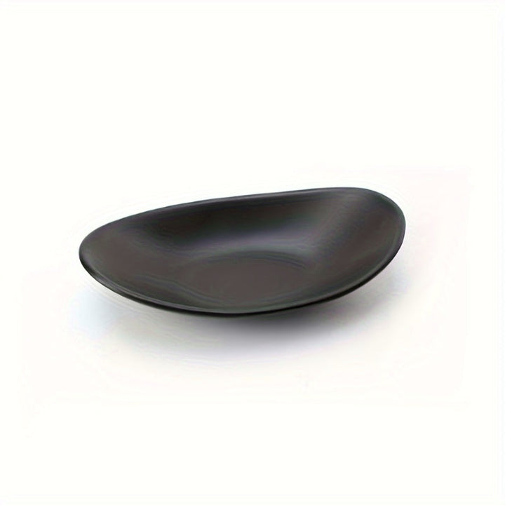 BlackTray - Elegant Ovalt Oppbevaringsbrett for Smykker Skanto
