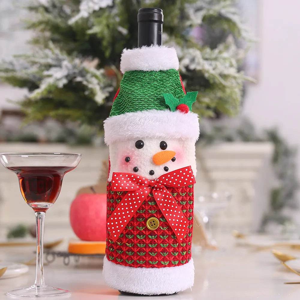 Skanto | Juledekorasjoner Julevinflaske Sokker
