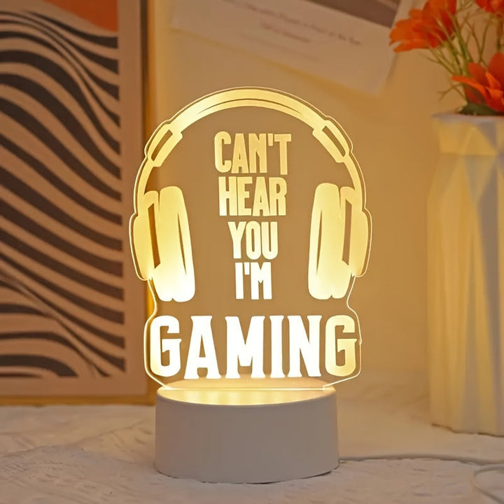 GameLamp - Kompakt LED Bordbelysning med USB Skanto