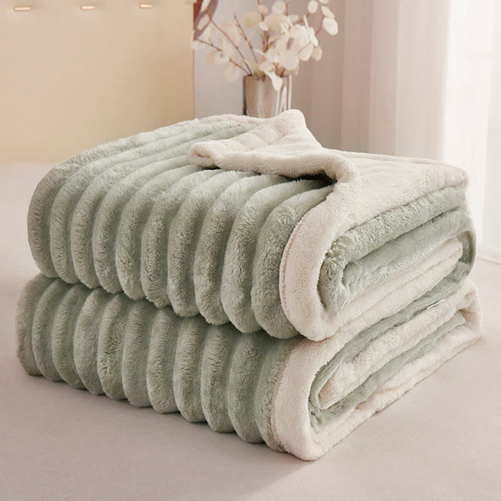 Skanto | Snuggly falsk pels fleece-teppe