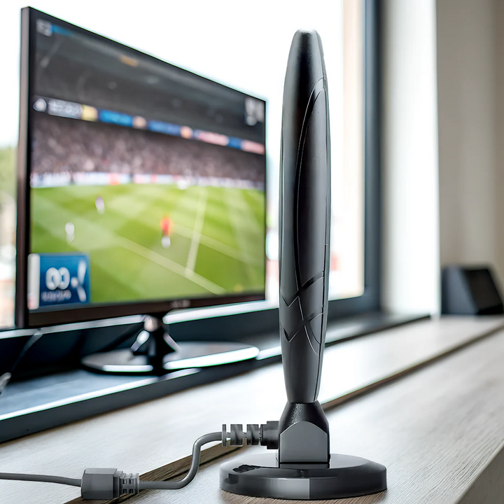 Skanto | HDTV 4K Magnetisk Digital Antenne Høyytelses Innendørs Antenne med Forsterker