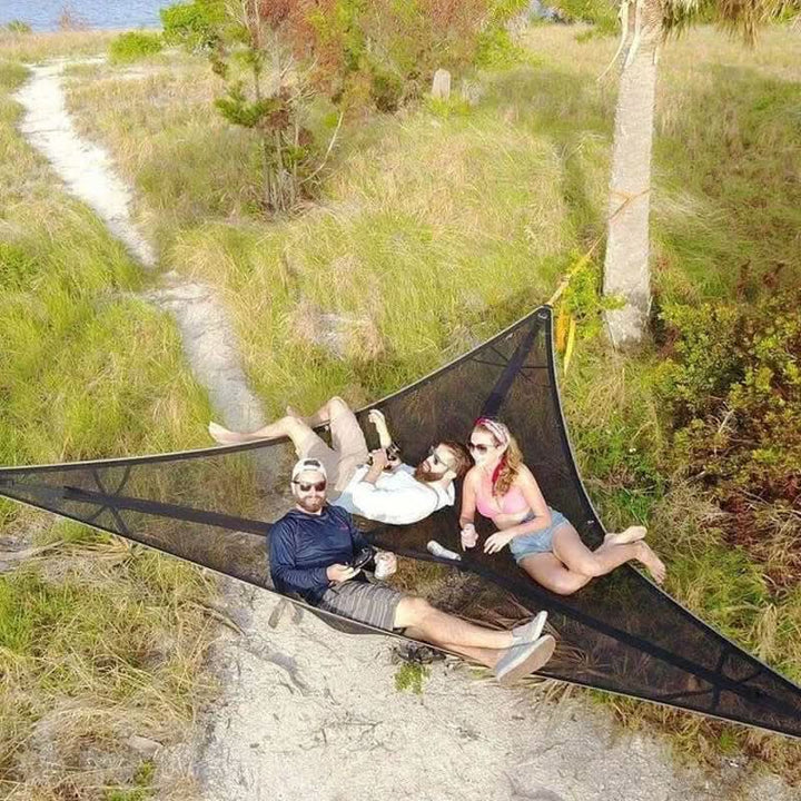 Skanto | Multi-Person Camping Hengekøye med 3-Punkts Anker System