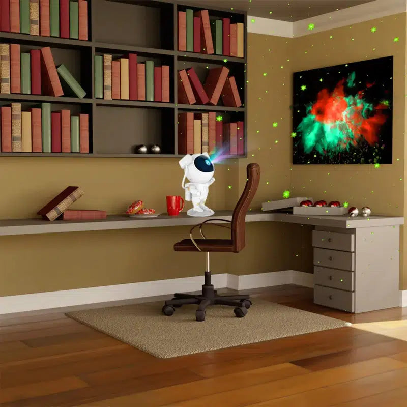 Norvo | Astronaut Galaxy Prosjektor Flere Moduser Galaxy Nattlys med Fjernkontroll