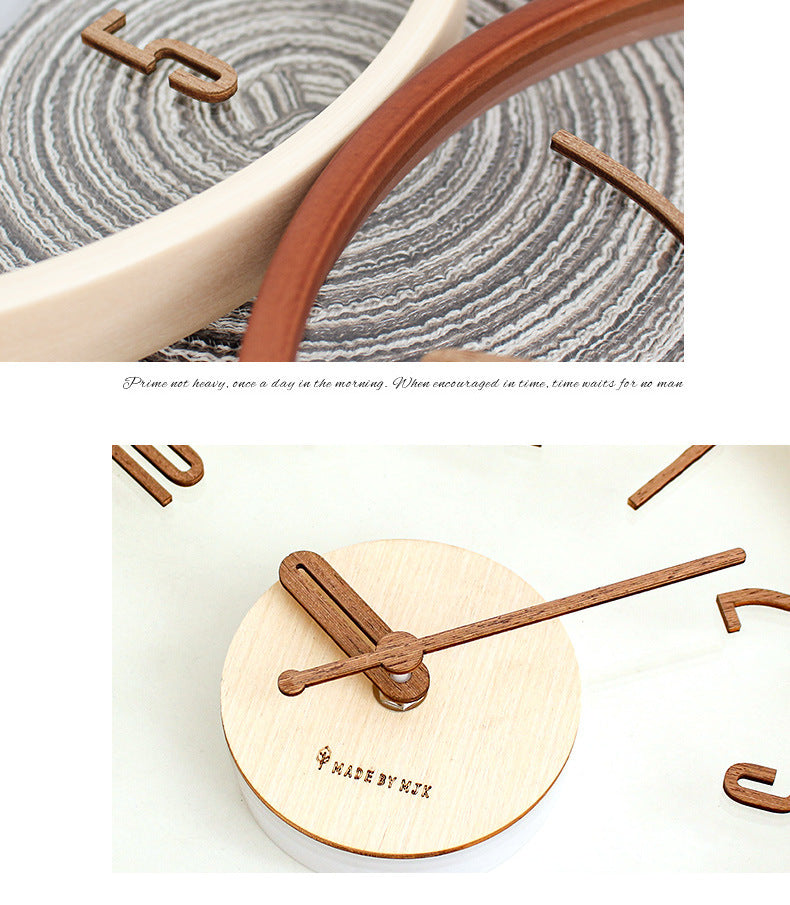 Norvo | moderne designer stille veggklokke