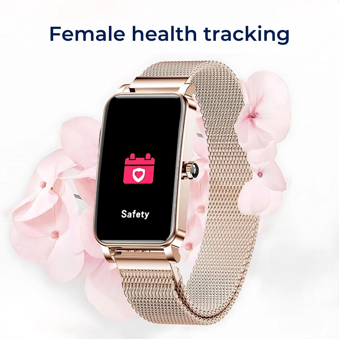 Elegant Smartwatch for everyday use | Helseovervåking - Holdbart design - Sømløs hele dagen tilkobling Skanto