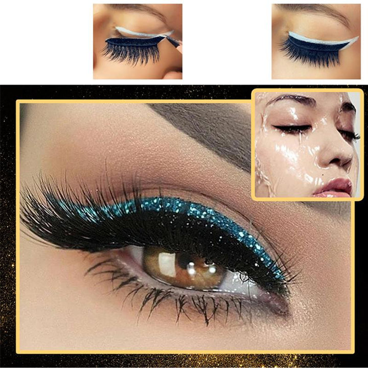 Skanto | Gjenbrukbar eyeliner og vippestickers (4 par)