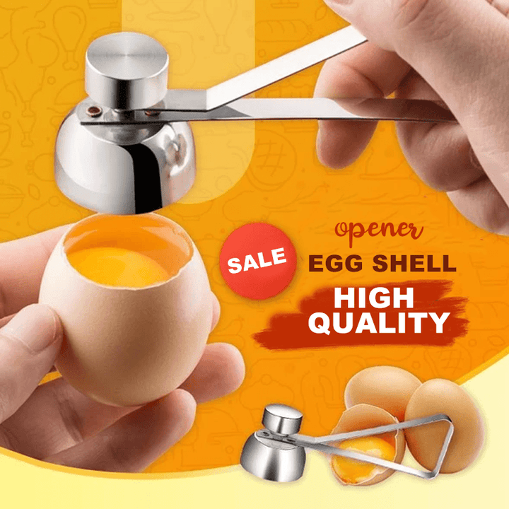 Rustfritt Stål Perfekt Eggeskallåpner | Skanto