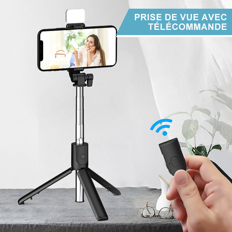 Bærbar Bluetooth Mobilholder 6 i 1 | Skanto