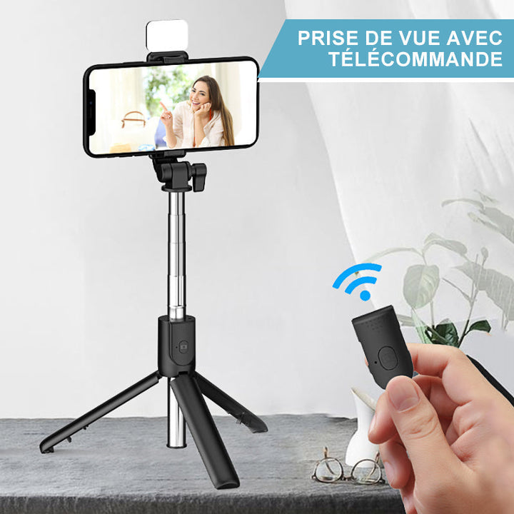 Bærbar Bluetooth Mobilholder 6 i 1 | Skanto
