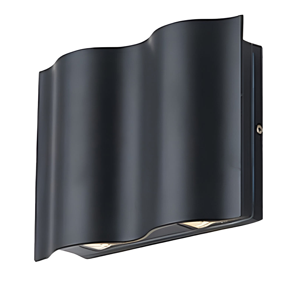 Skanto | LED Vegglampe Utendørs Moderne Svart Sconse