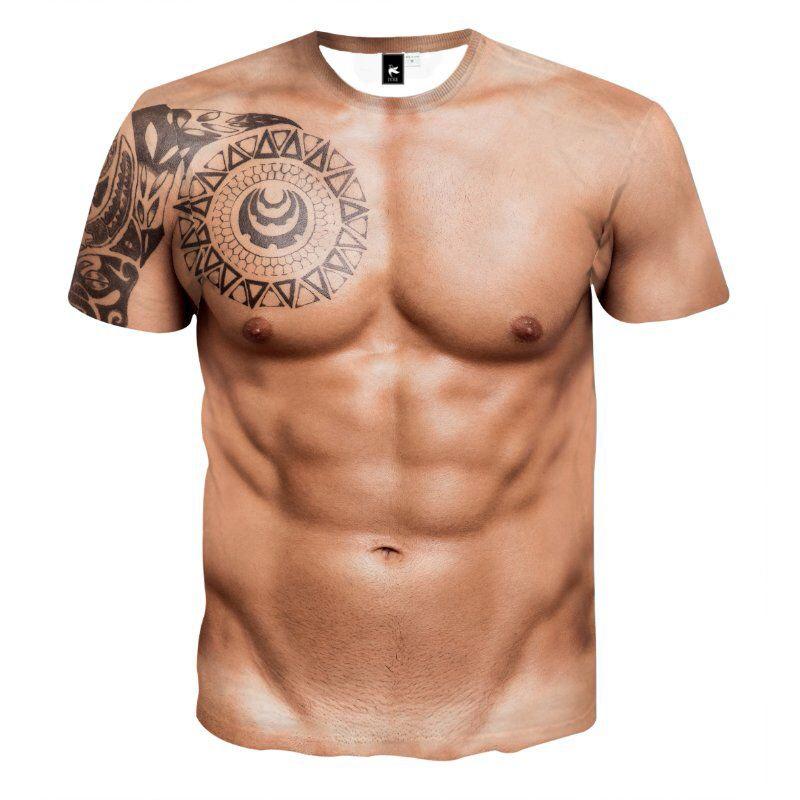 Skanto | Muskel Tatovering T-skjorte