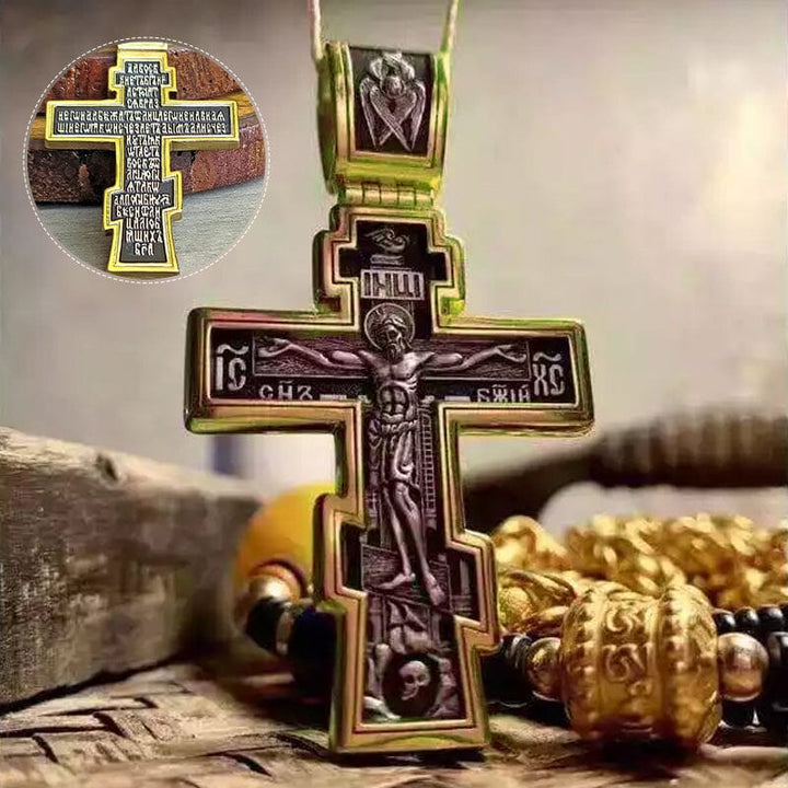 Vintage Cross Necklace Skanto