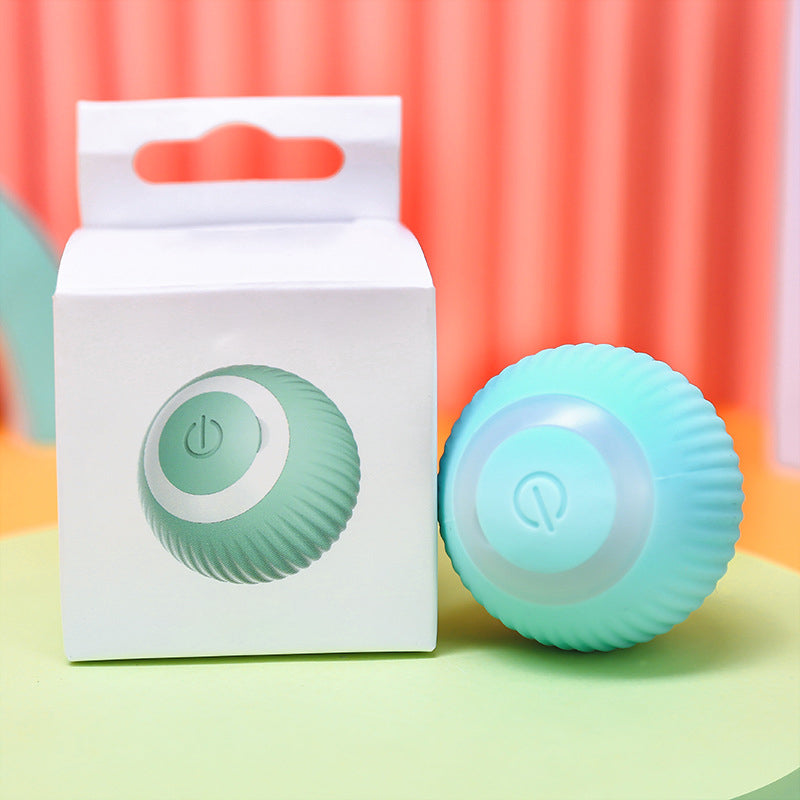 Intelligent Electric Self-Rolling Cat Toy Ball | Skanto
