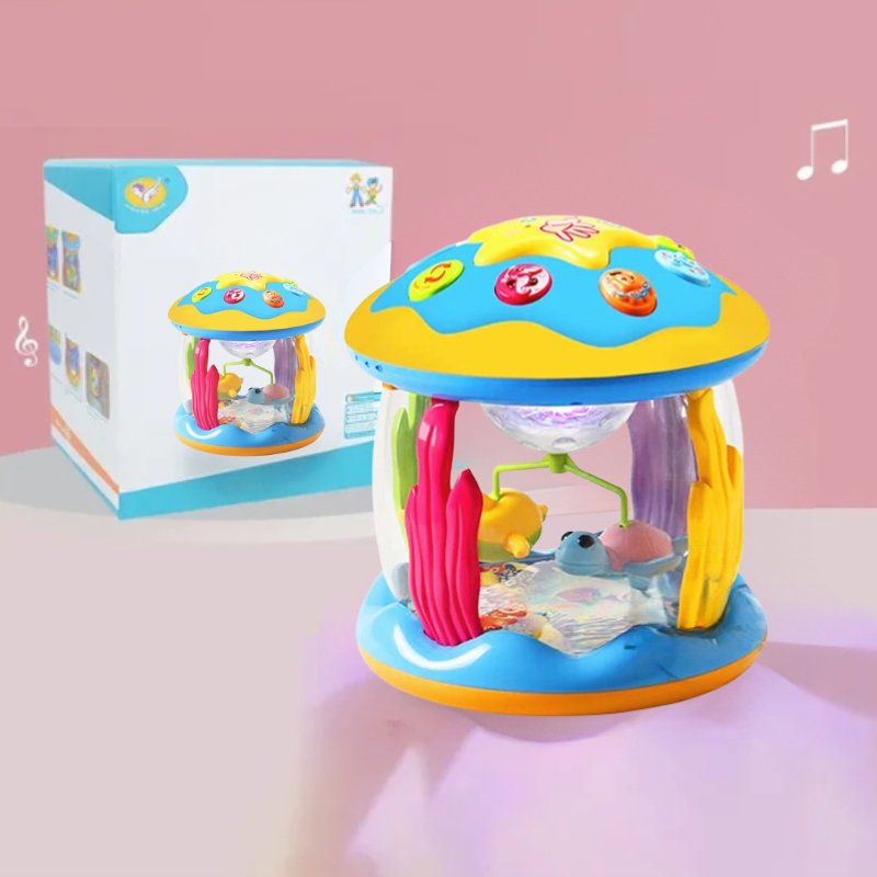 TwinkleDrum - Magisk Babylekestang med Lys og Lyd