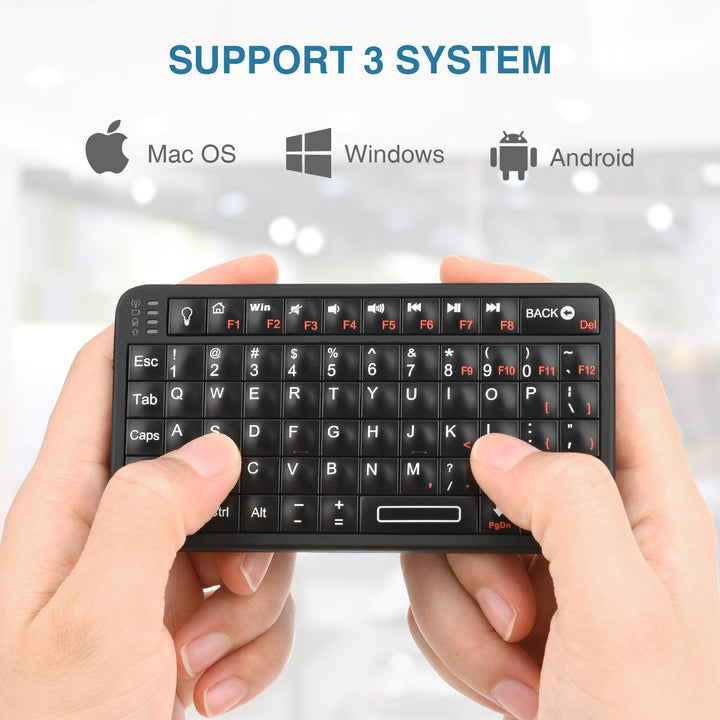 Skanto | 2i1 Trådløst Frihets Air Tastatur