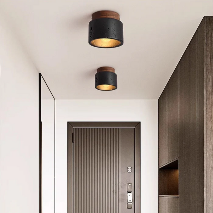 Skanto | Taklampe med steinlook