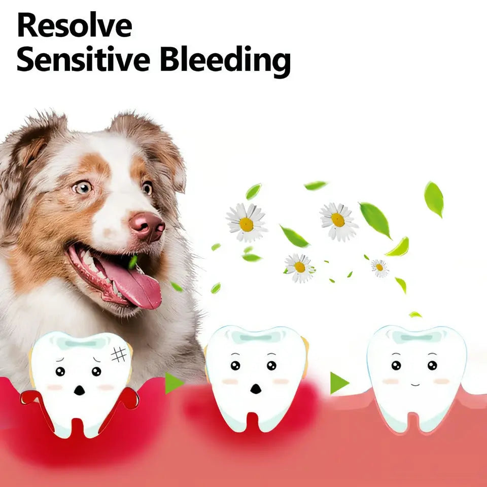 Oral gjenoppbyggende gel for kjæledyr