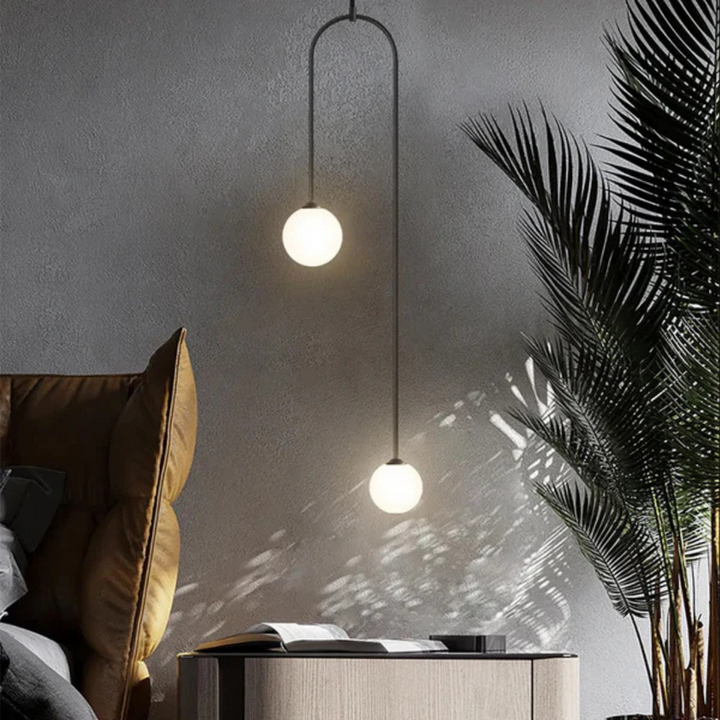 Skanto | Stilig Stue Glass Pendellampe