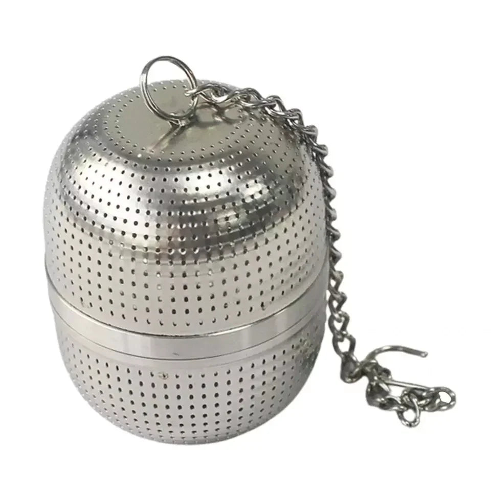 Krydder- & Tefilterball i Rustfritt Stål Skanto