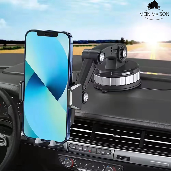Skanto | Auto GripTech Handy Holder med Sterk Sugekop og 360° Rotasjon