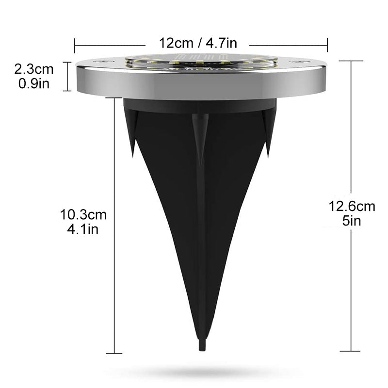 Skanto | LED Solar Bakke Lys