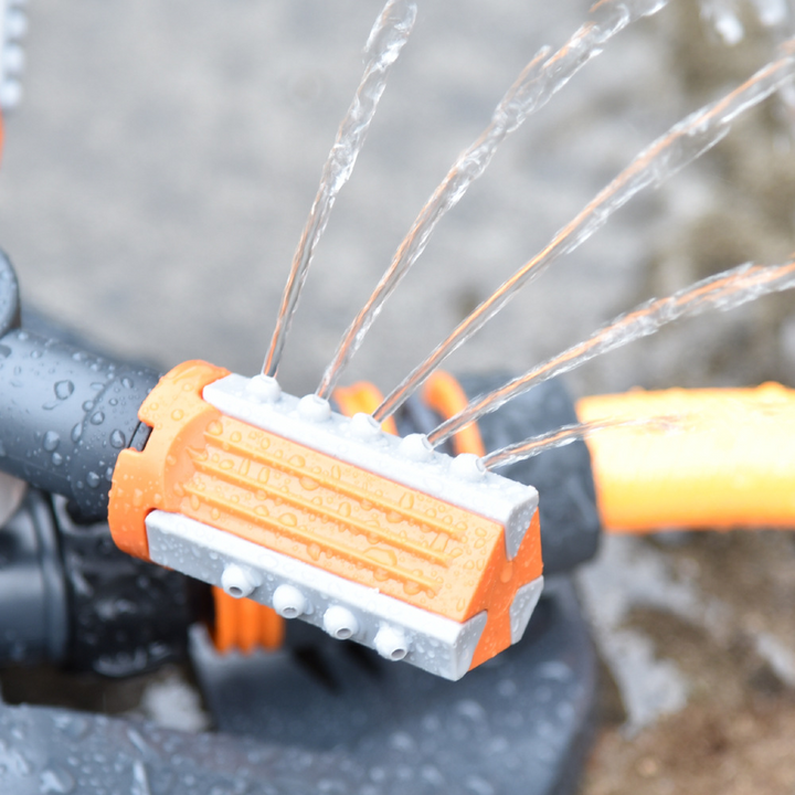 Skanto | Rotérbar hagesprinkler med 3 dyser – Effektiv vanning sprinkler for plener og hager