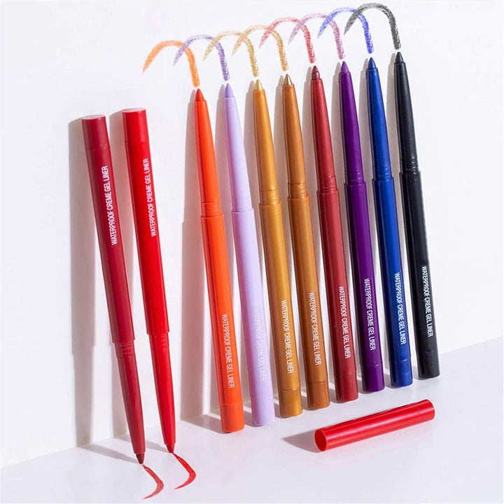 20 PCS Fargede Eyeliner Blyant Sett | Skanto