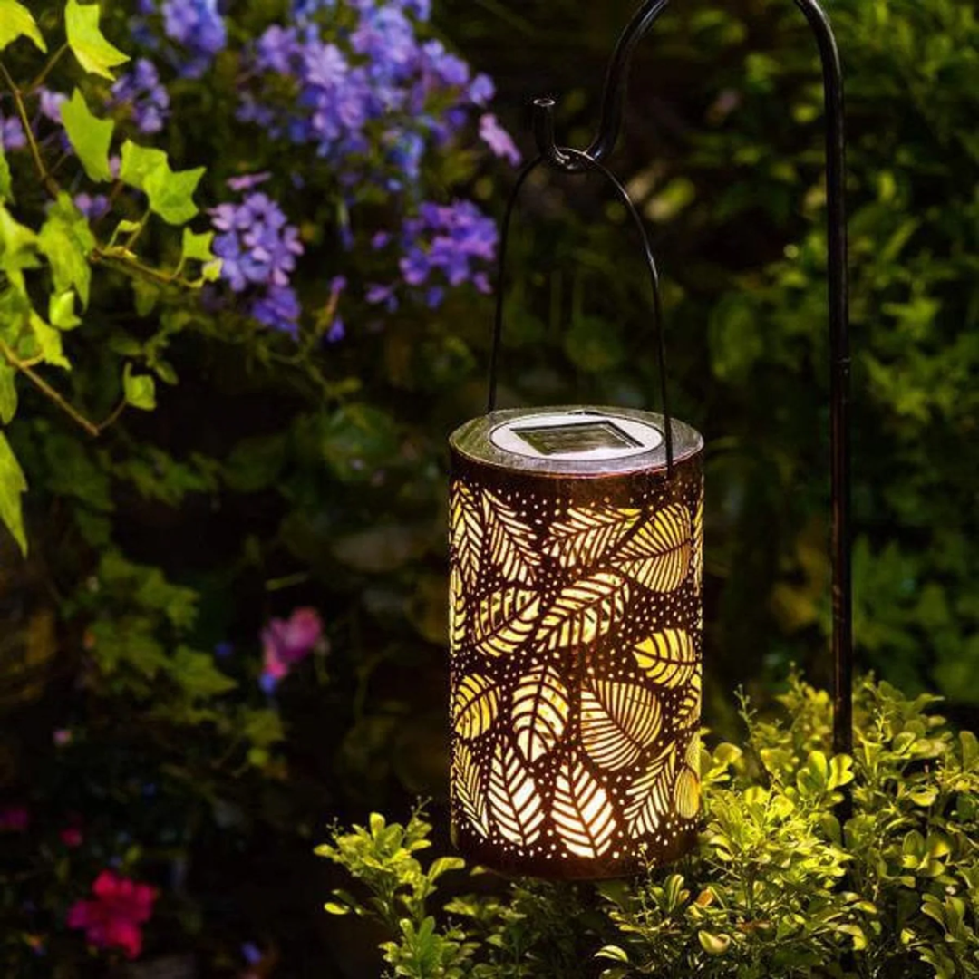 Skanto | Solenergi Utendørs Lampe med Bladmotiv