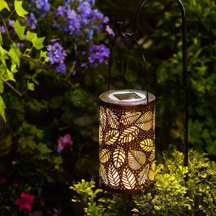 Skanto | Solenergi Utendørs Lampe med Bladmotiv