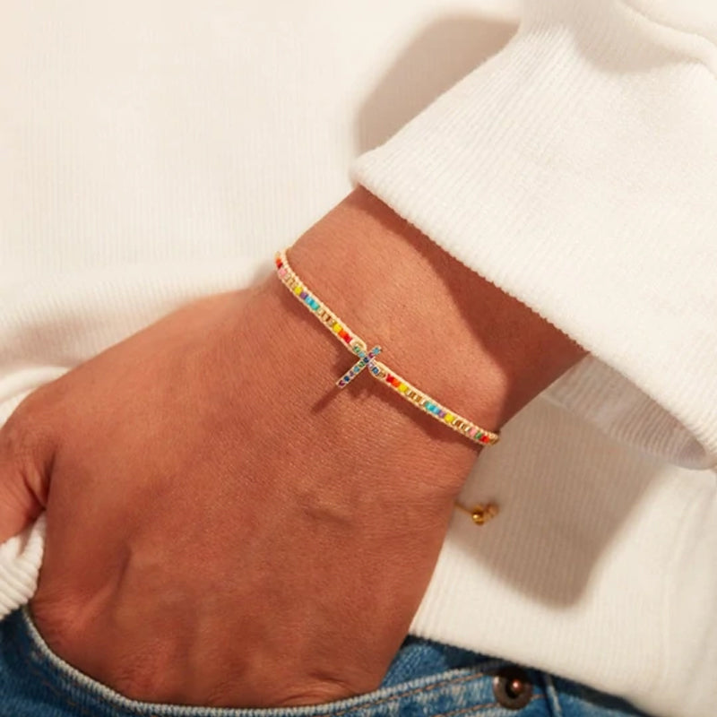 Skanto | GUD HAR EN PLAN KREUZ ARMBÅND