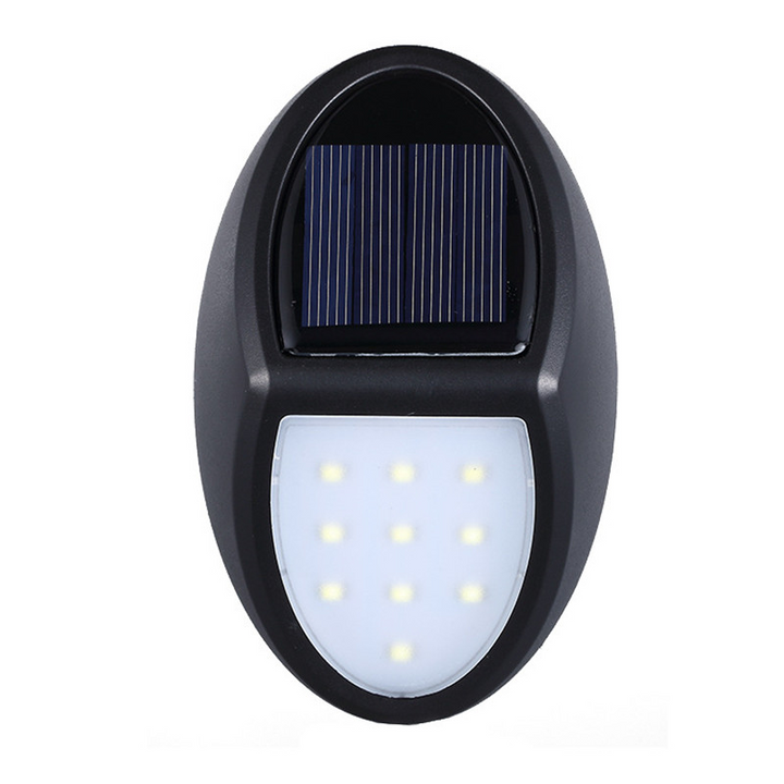 Skanto | Solar LED Vegglampe for Utendørs – Værbestandig, Energisparende og med Bevegelsessensor