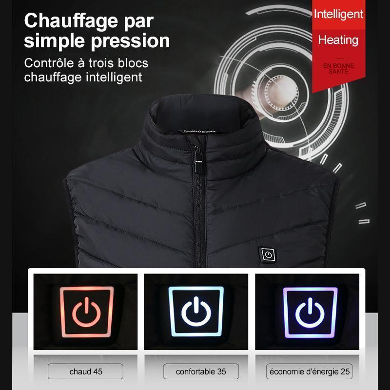 Men's heated vest insulated | Skanto