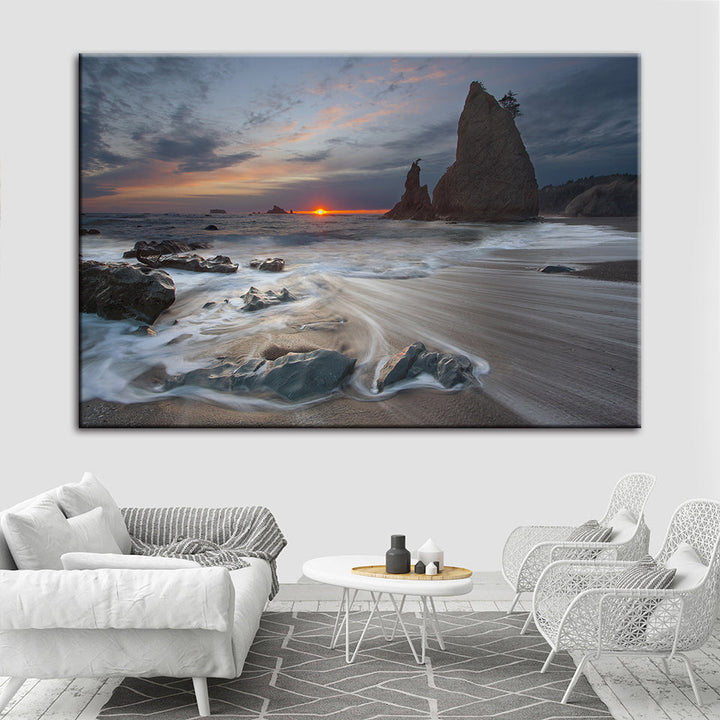 Rocky Beach – Lerretbilde