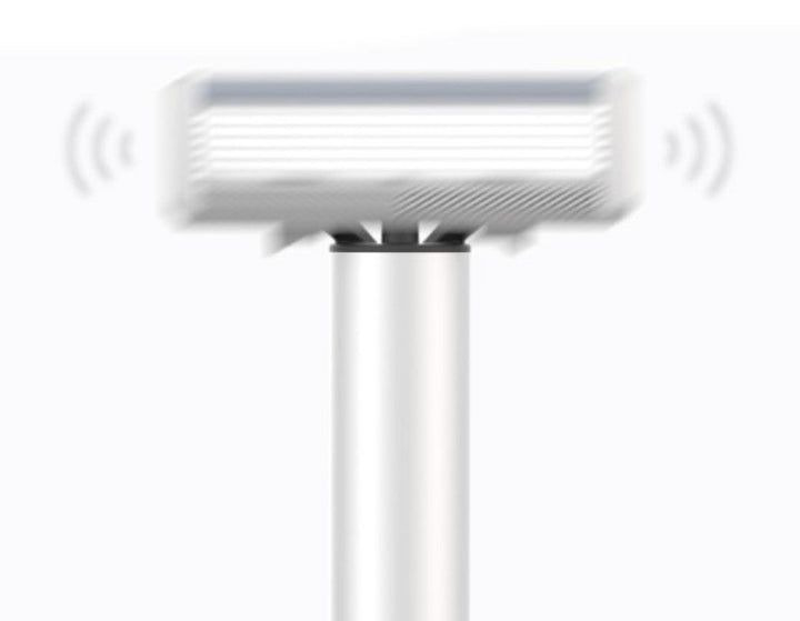 Skanto | Herrers Dual-mode Barberhøvel, med Sensorswitch, Manuell og Automatisk Integrasjon, Aluminiumkropp og Langvarig Standbydesign