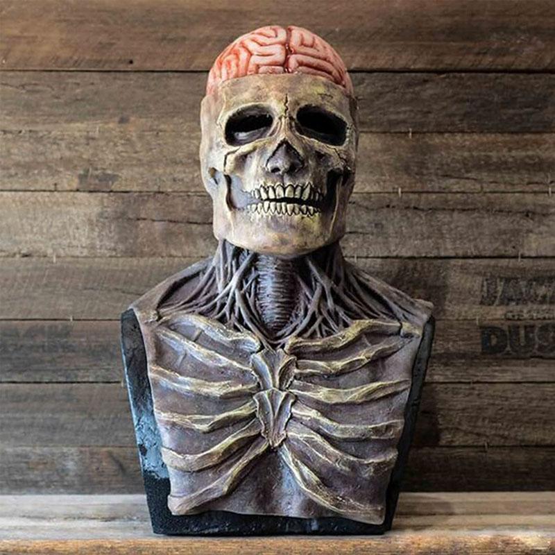 Skanto | Skeleton Mask - Med denne vil du ha det mest skumle ansiktet i verden!